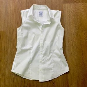 White shirt brooks brothers